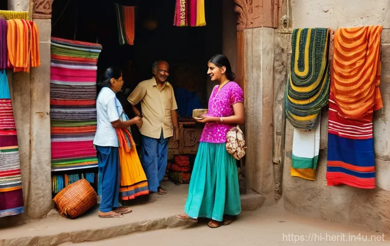 문화재수리 관련 산업의 경제적 가치 - **Prompt 2: Modern Technology Documenting an Ancient Indian Temple**
    "A wide-angle, dynamic scen...
